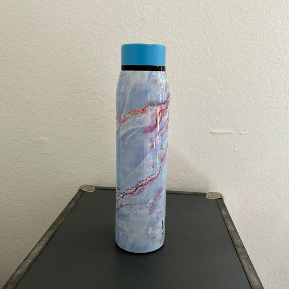 Wellness Tie-dye design steel water bottle 32oz